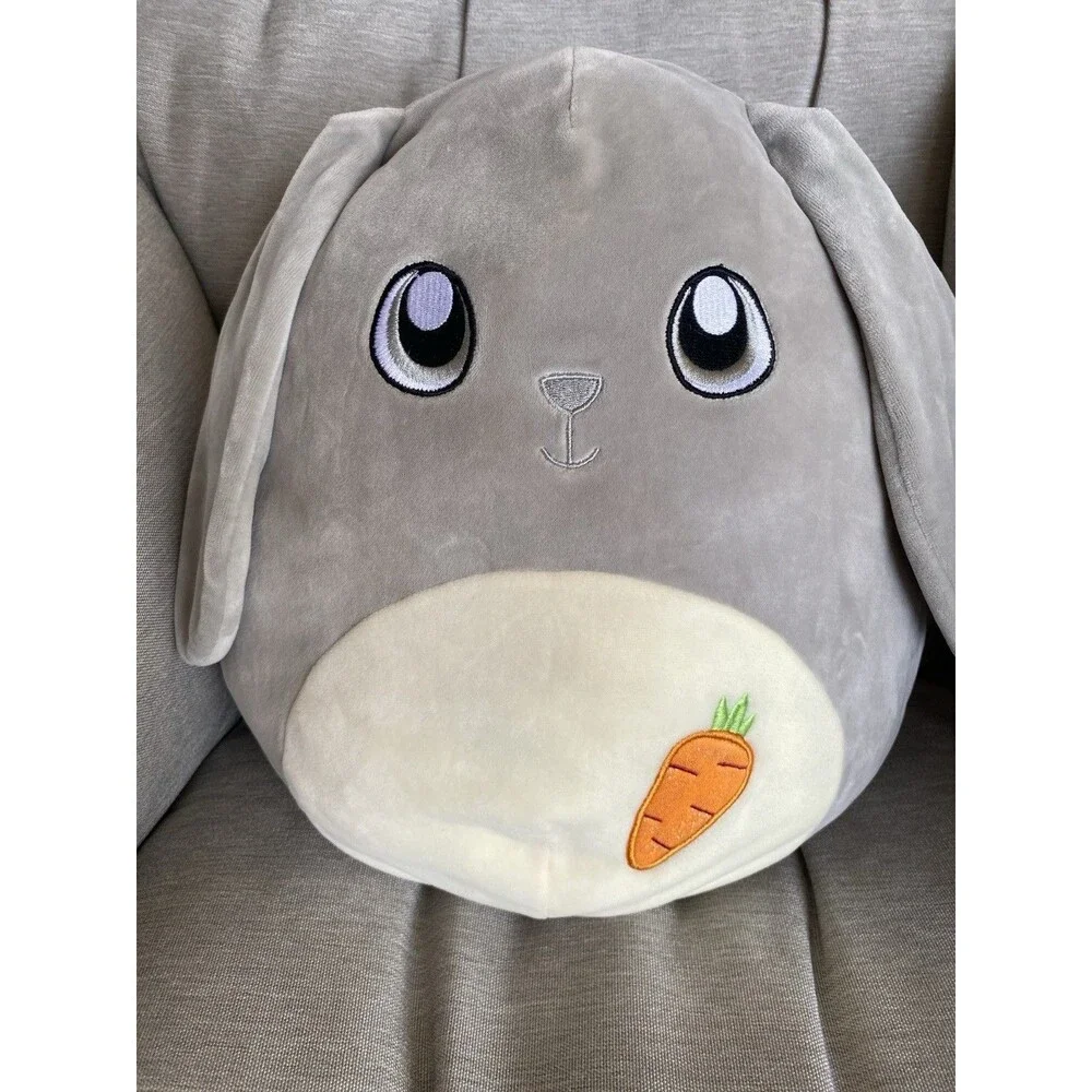 Squishmallow Easter Squad Blake the Bunny with carrot 12